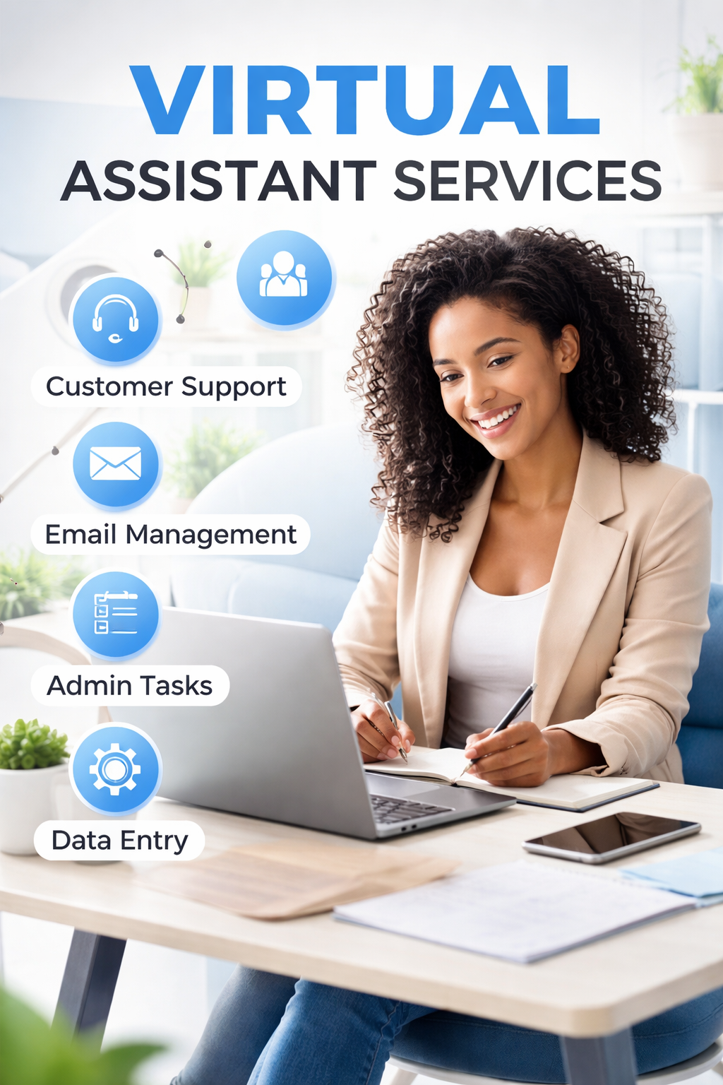 👉 Virtual Assistant (1 Hour)