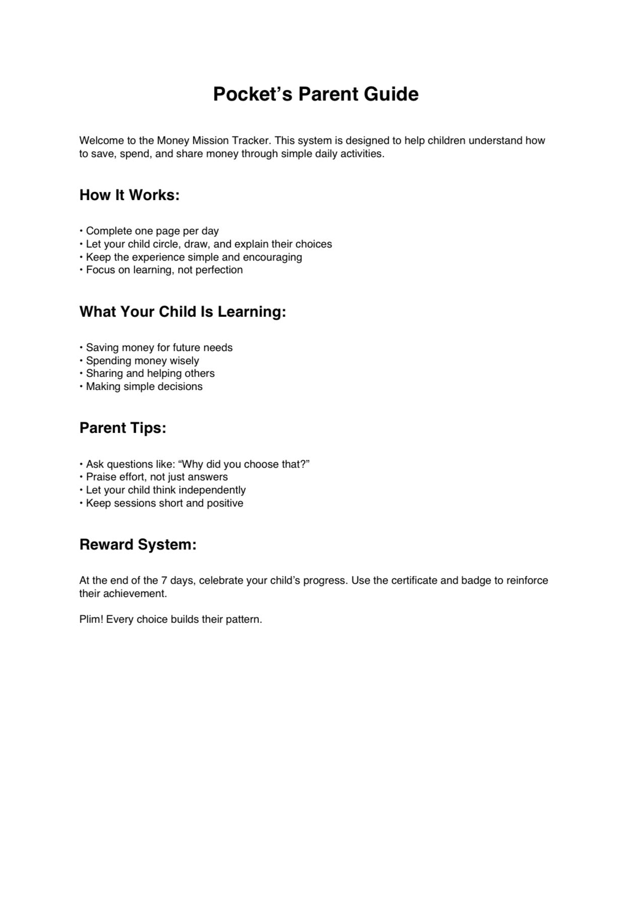 👉 Pocket's Tracker Packet™ (Activity Pack + Parent Guide)